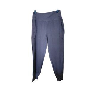 Athleta Venice Jogger Pants S Women Ribbed Waistband & Zipper Pockets